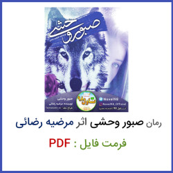 دانلود رمان صبور وحشی اثر مرضیه رضائی PDF